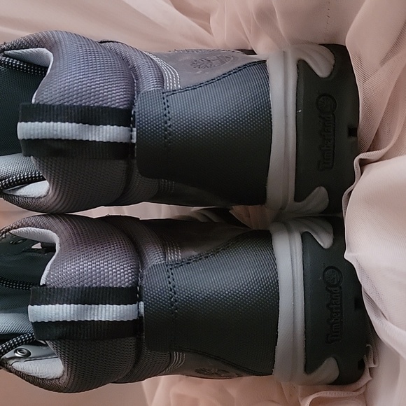 Timberland Women's White Ledge Mid Ankle Hiking Boot Md Grey Full Grain A42KW - Picture 5 of 7